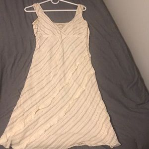 Lined cotton dress